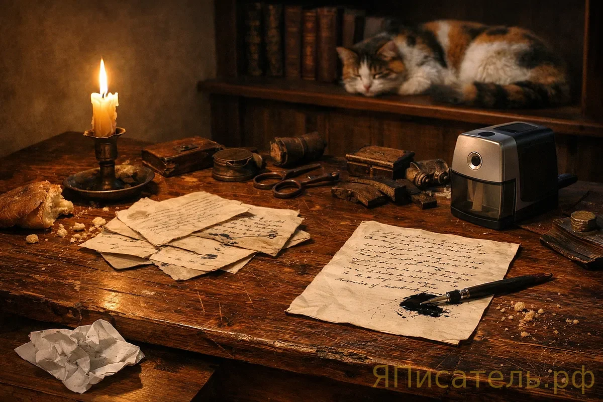 Стол — подражание стилю Марины Цветаевой