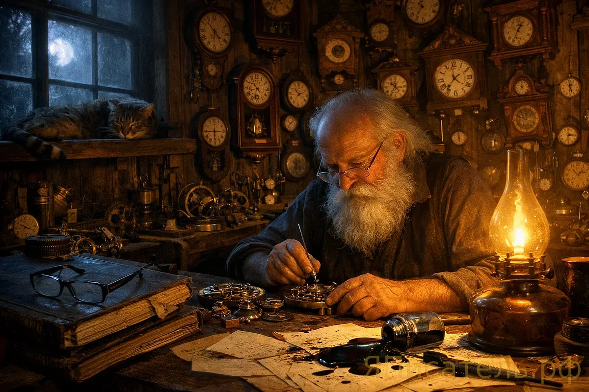 Мастер часовых стрелок и девочка, которая не хотела спать