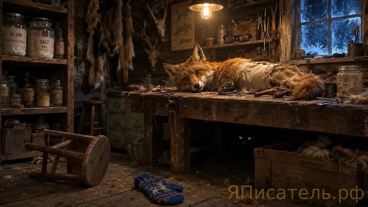 Под мехом всегда шов