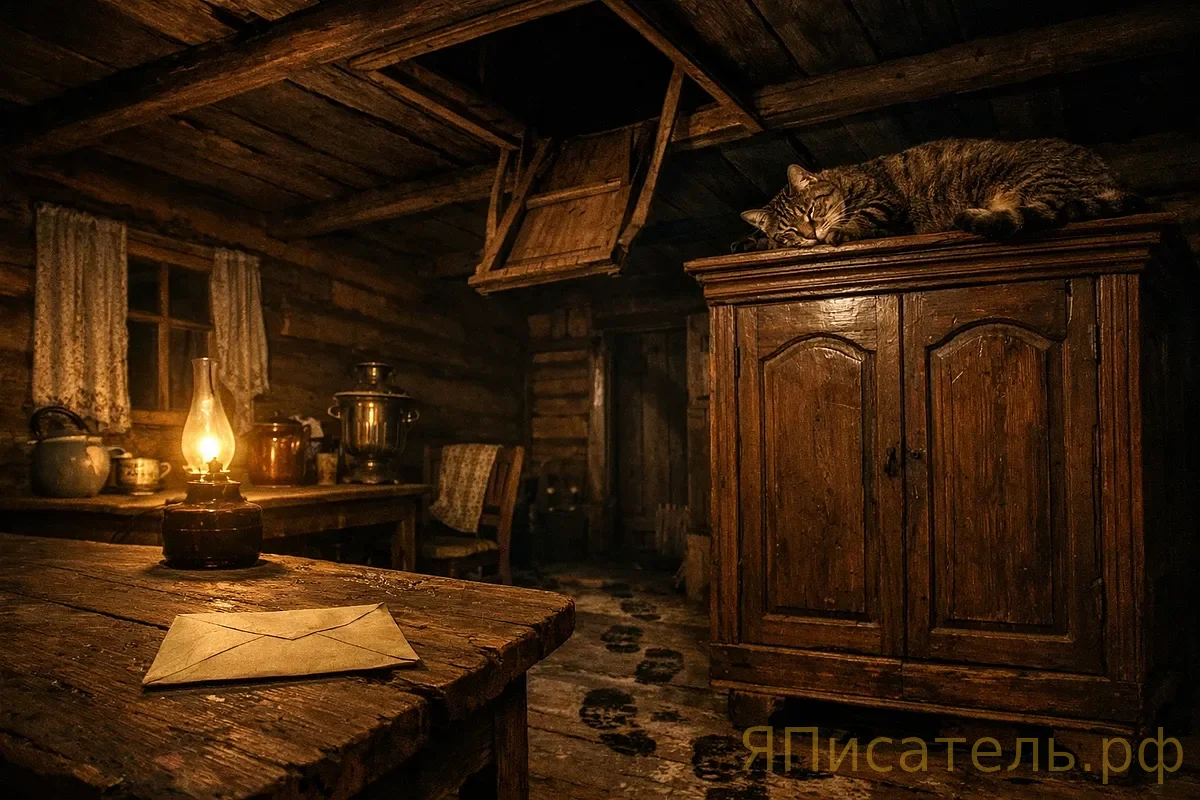 Шаги на чердаке