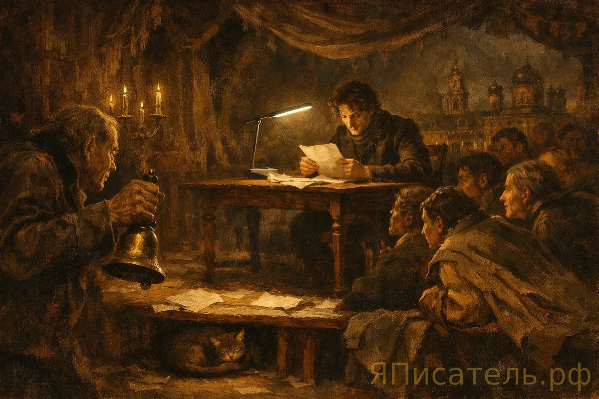 На фестивале в Екатеринбурге зрители прерывали чтения звонком — и открыли новый хит