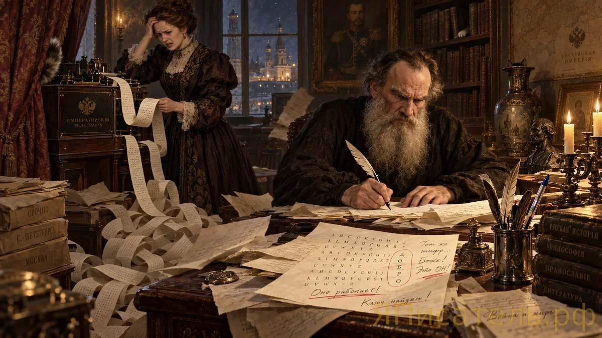 Tolstoy's Family Group Chat