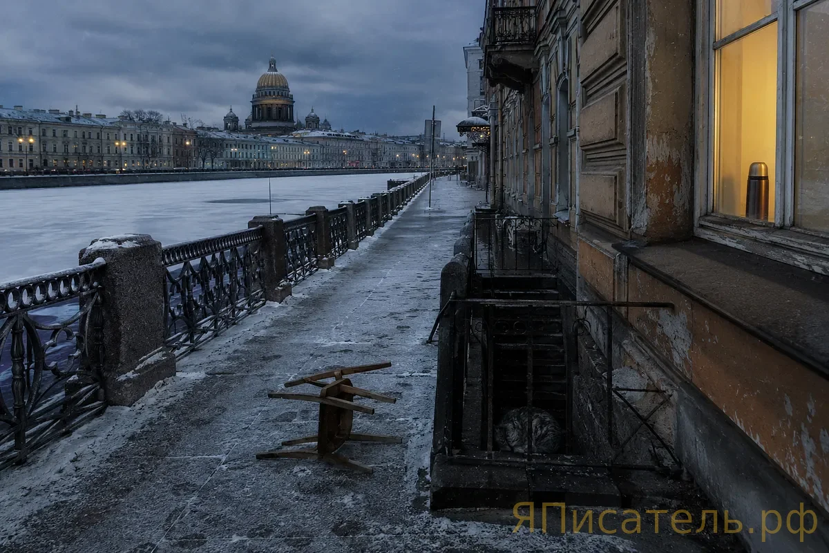 Зимний пролет — стихотворение в стиле Иосифа Бродского