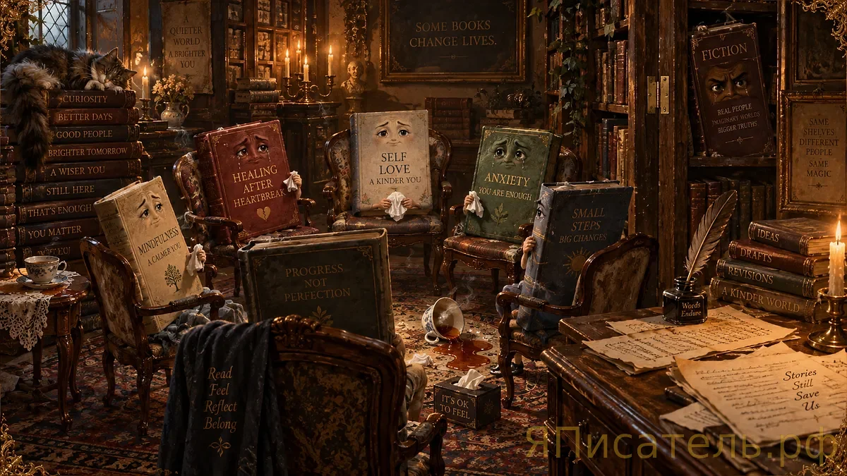 The Self-Help Section's Therapy Session