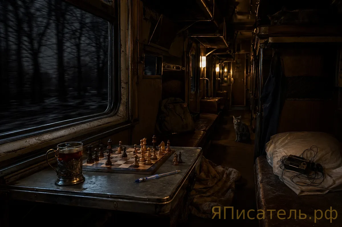 Он выходит там, где нет станций