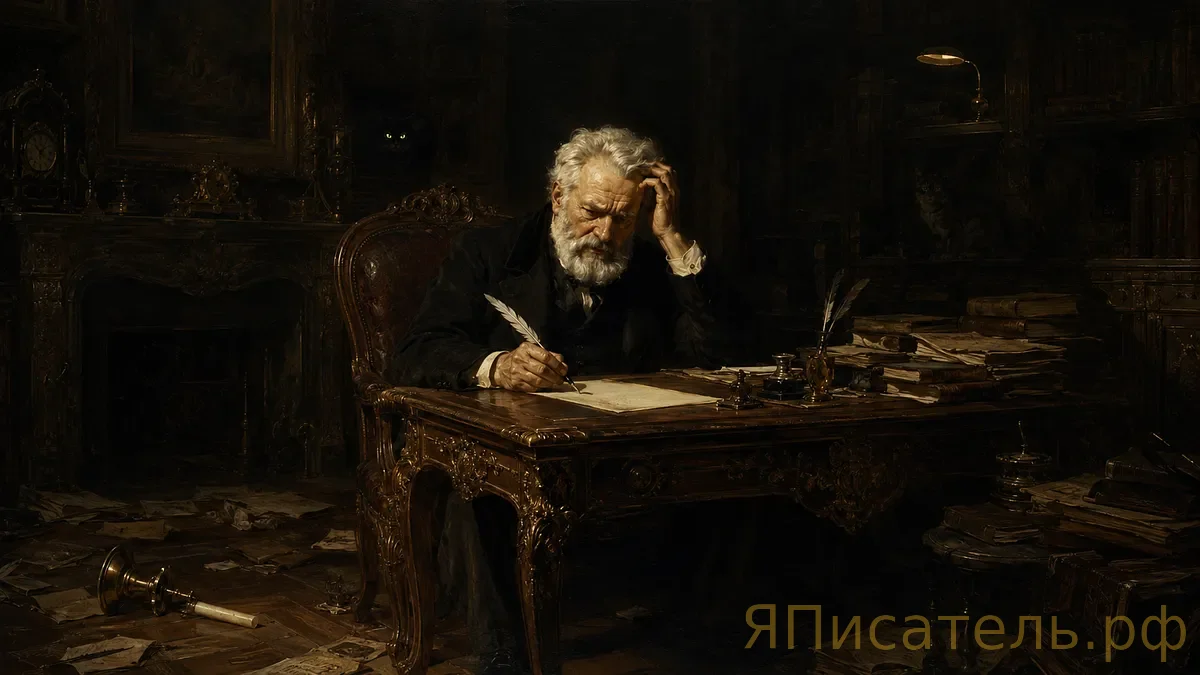 Писатель в полной темноте: миф о Гюго