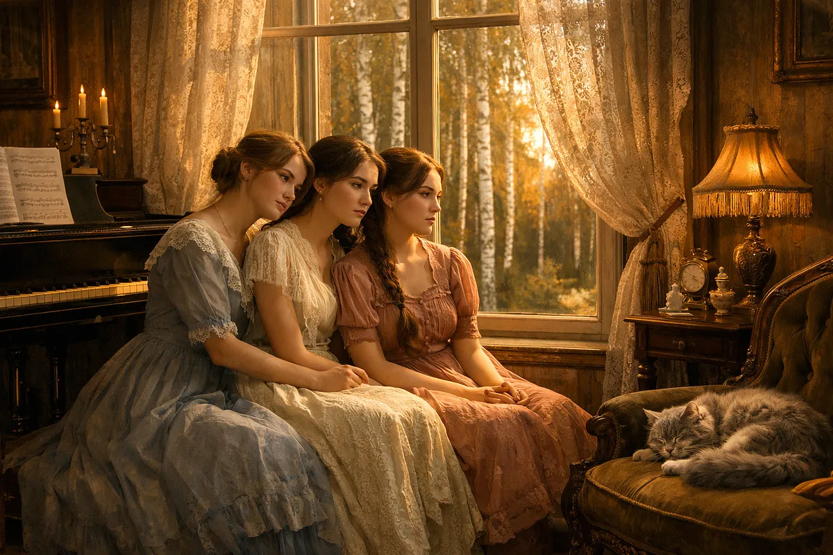 Три сестры в WhatsApp: «В Москву! В Москву!» 🏙️