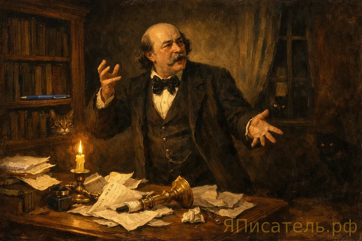 Звуки мастерства: как Флобер писал ночами — правда или миф о рабочем методе писателя?