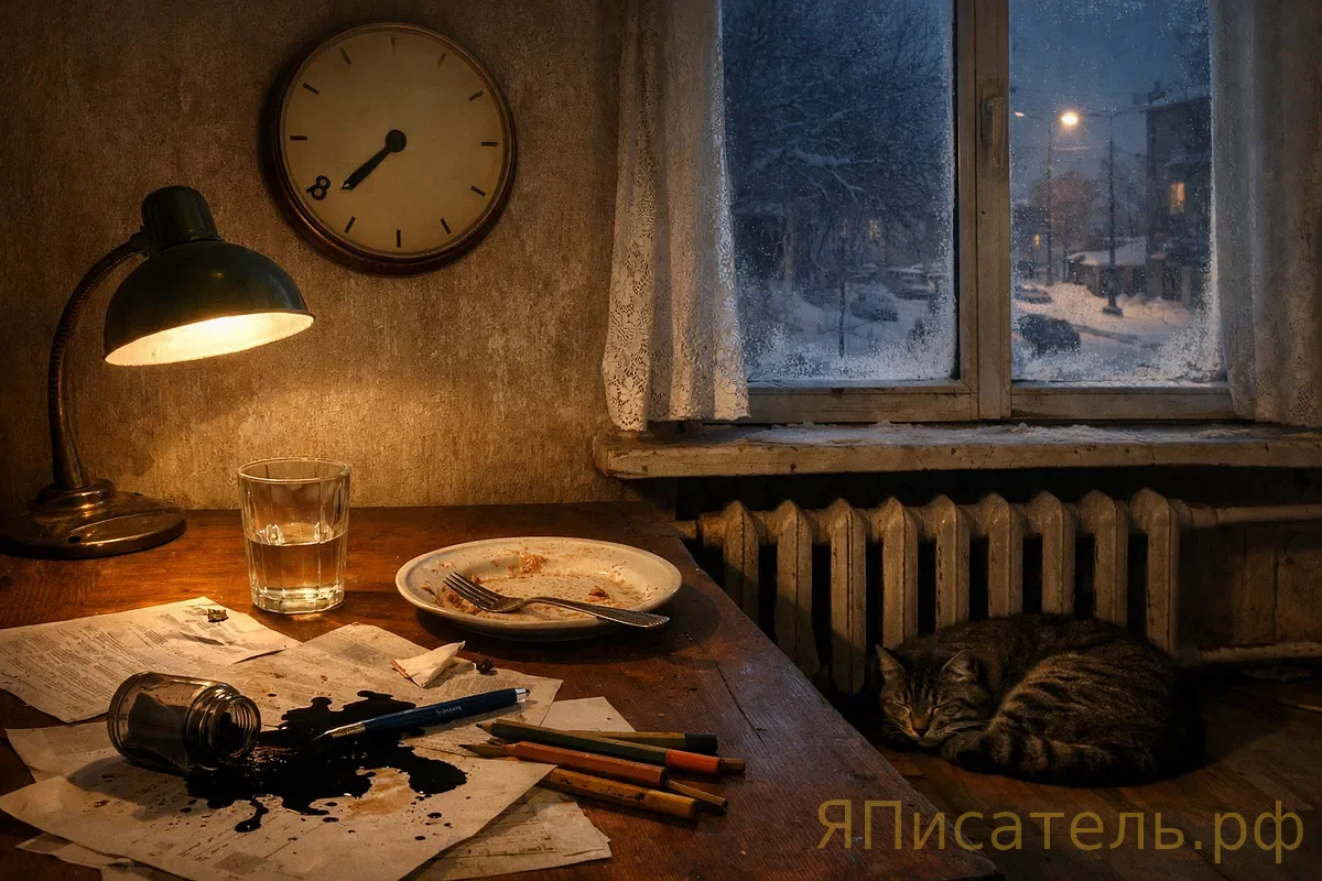 Комната в феврале — новое стихотворение в стиле Иосифа Бродского