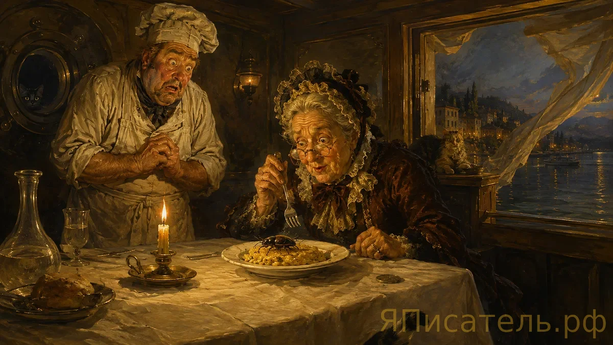 Ризотто с сюрпризом от озера Гарда