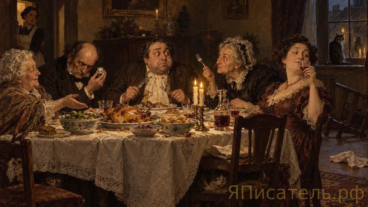 Передай салат, или Минное поле на четыре персоны
