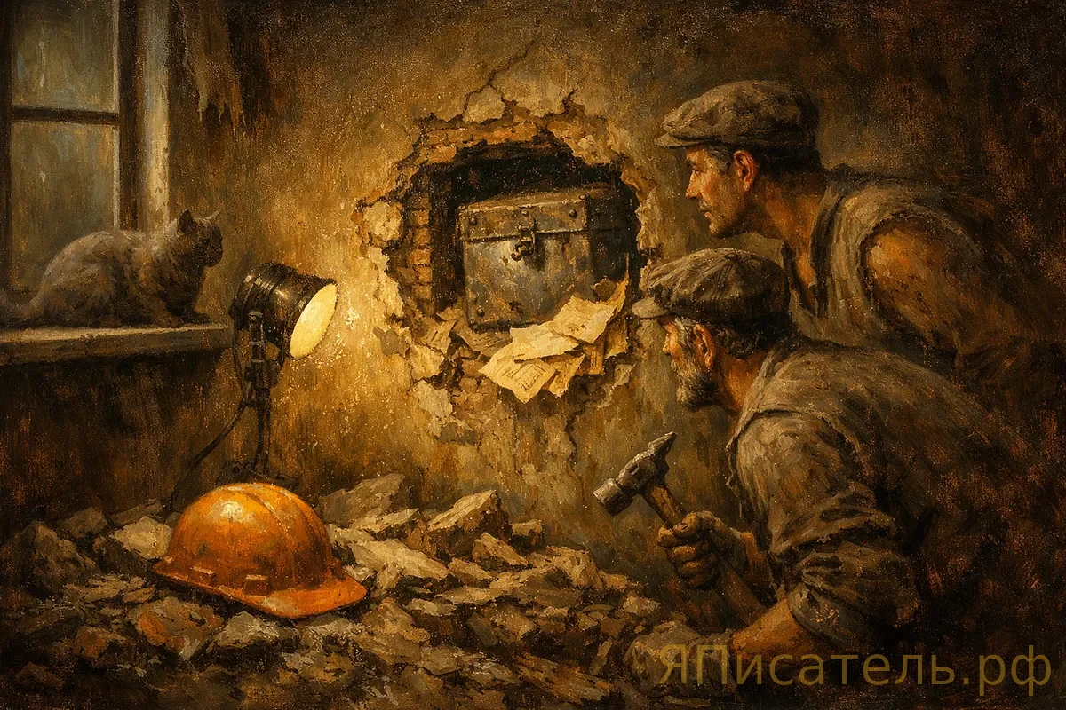 В замурованной нише римской квартиры нашли 400 страниц Кальвино — написаны за неделю до его смерти