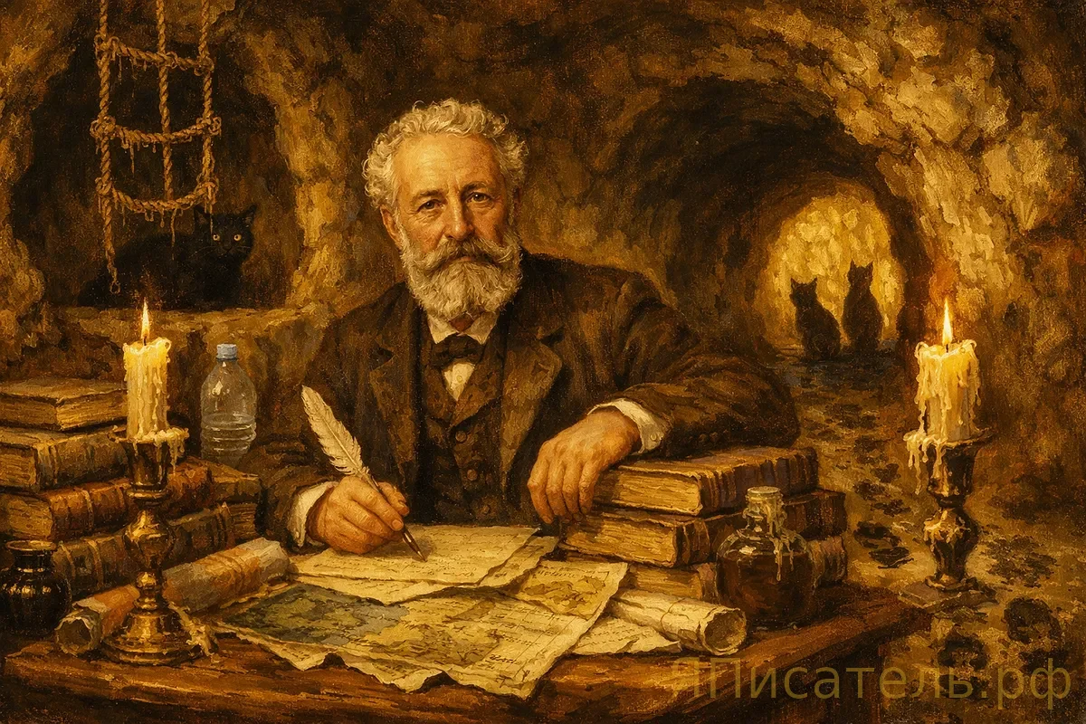 Тайна подземного романа Жюля Верна