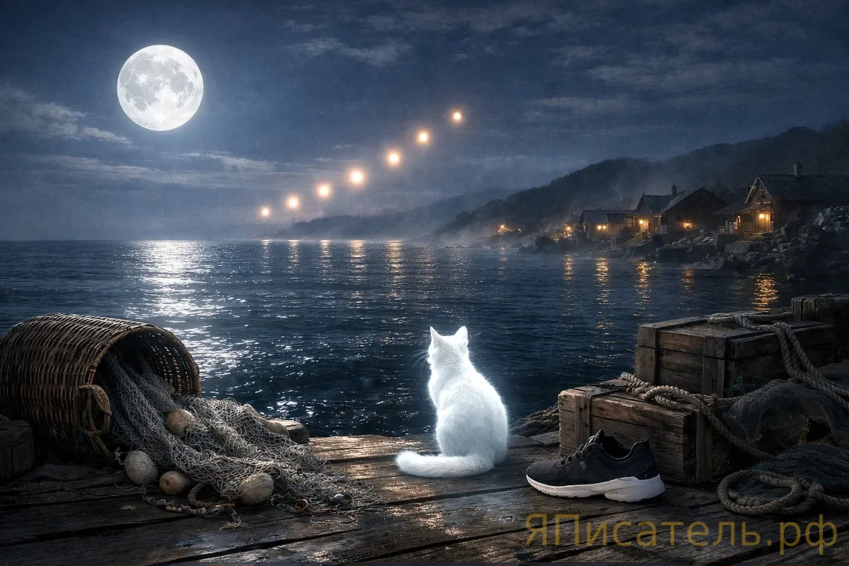 Кот и семь лунных рыб
