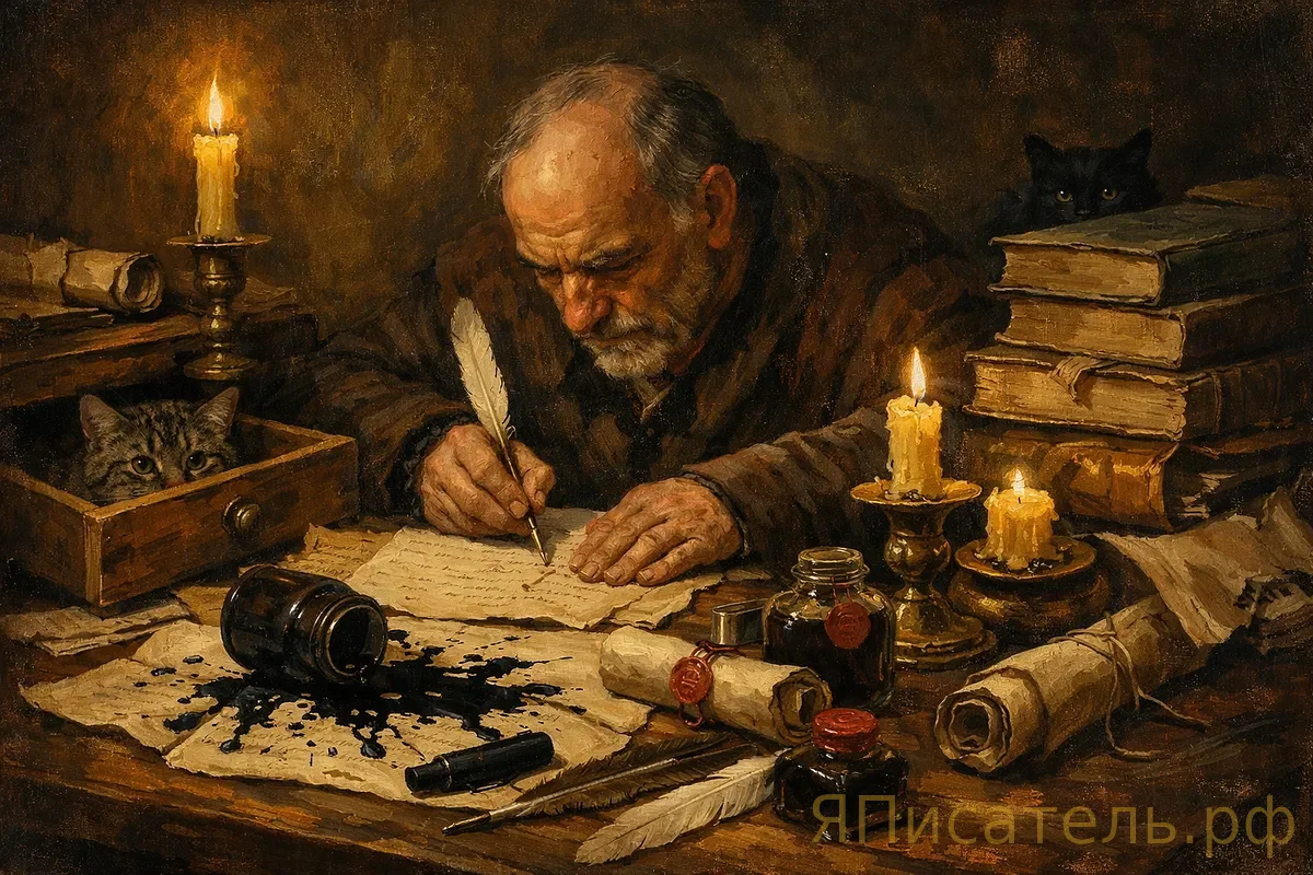 Письма как визуальный отпечаток эпохи и характера персонажа