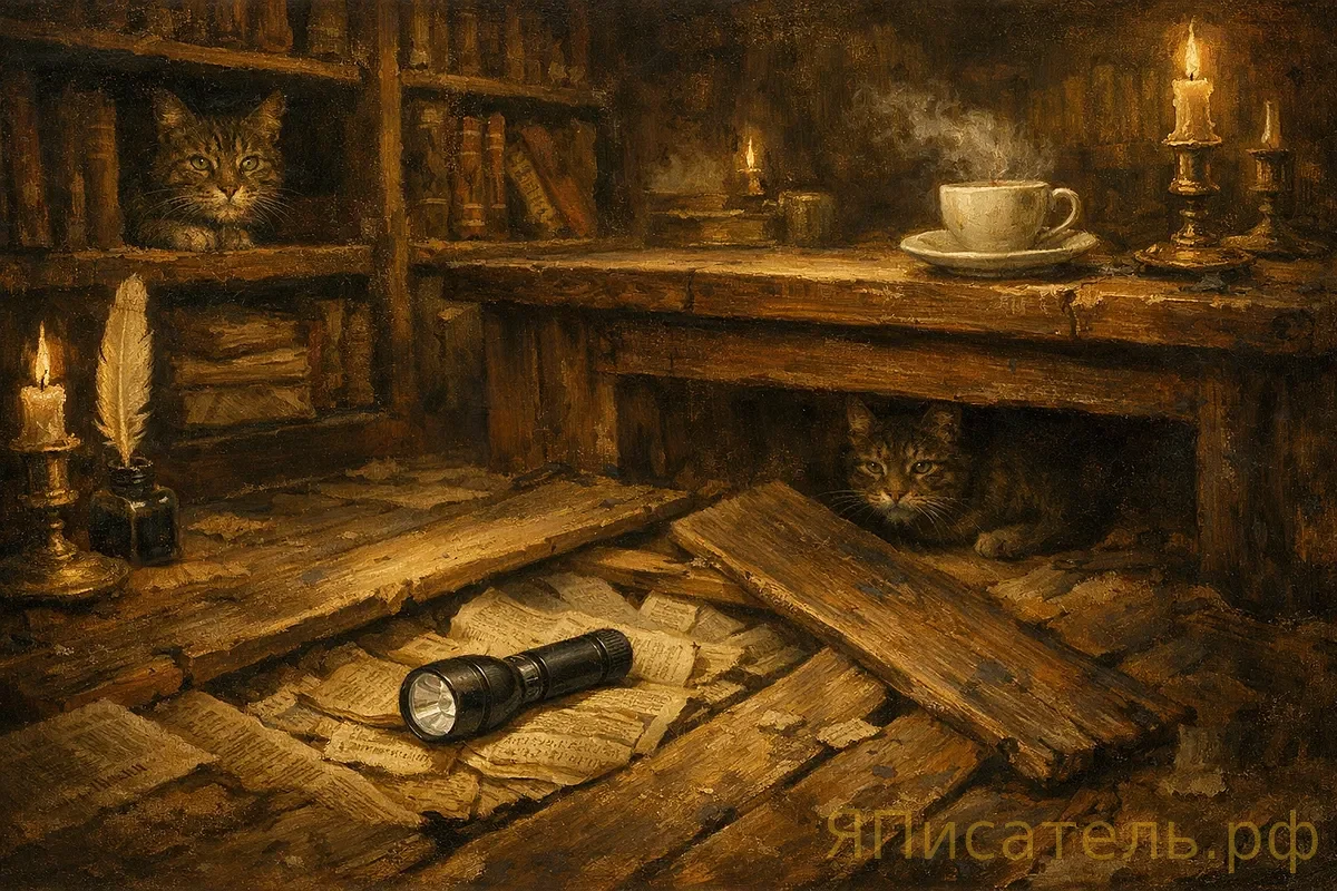 Полы лондонского книжного магазина оказались напечатанными страницами — под ногами лежали 12 утраченных романов