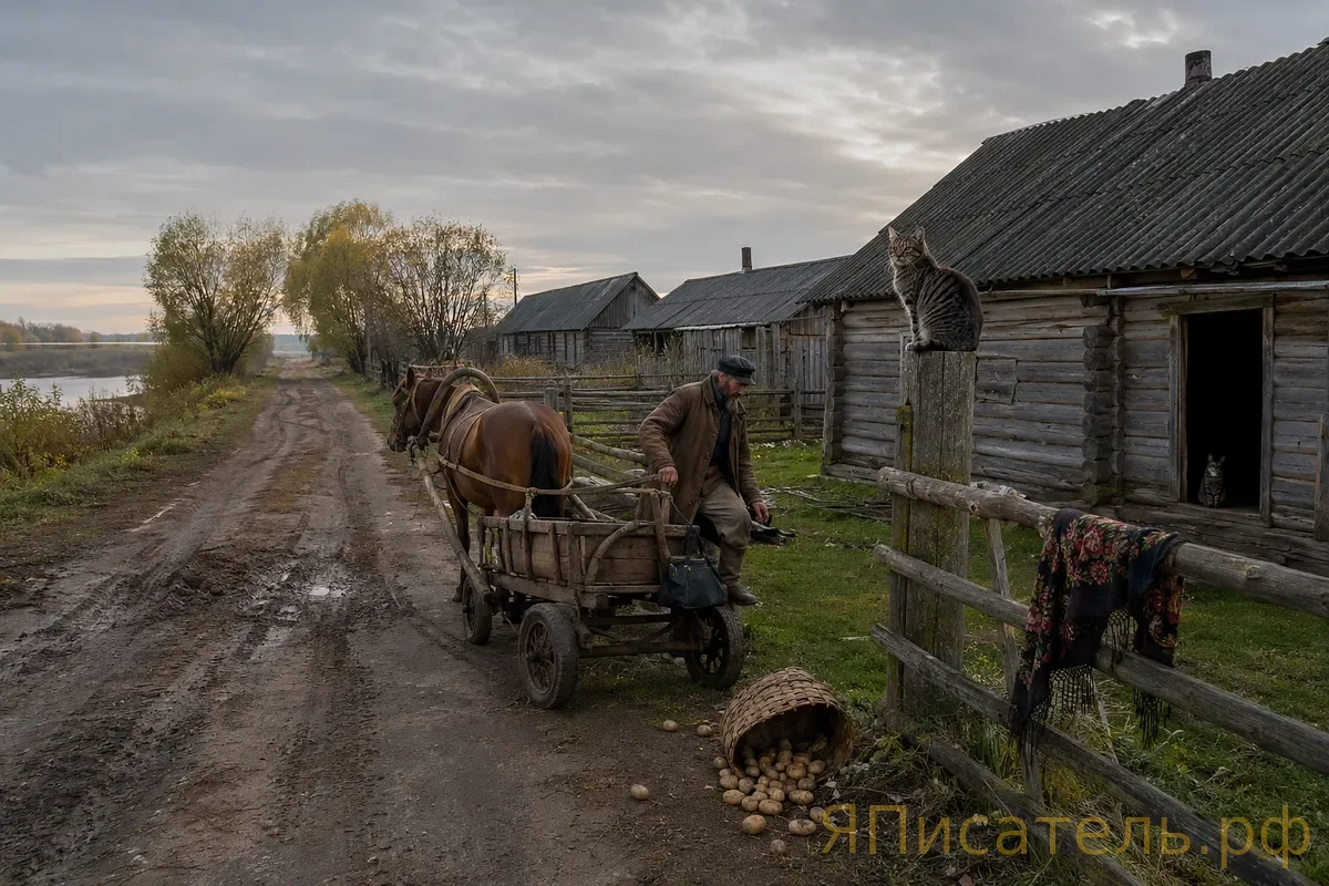 На большой дороге (в духе Некрасова)