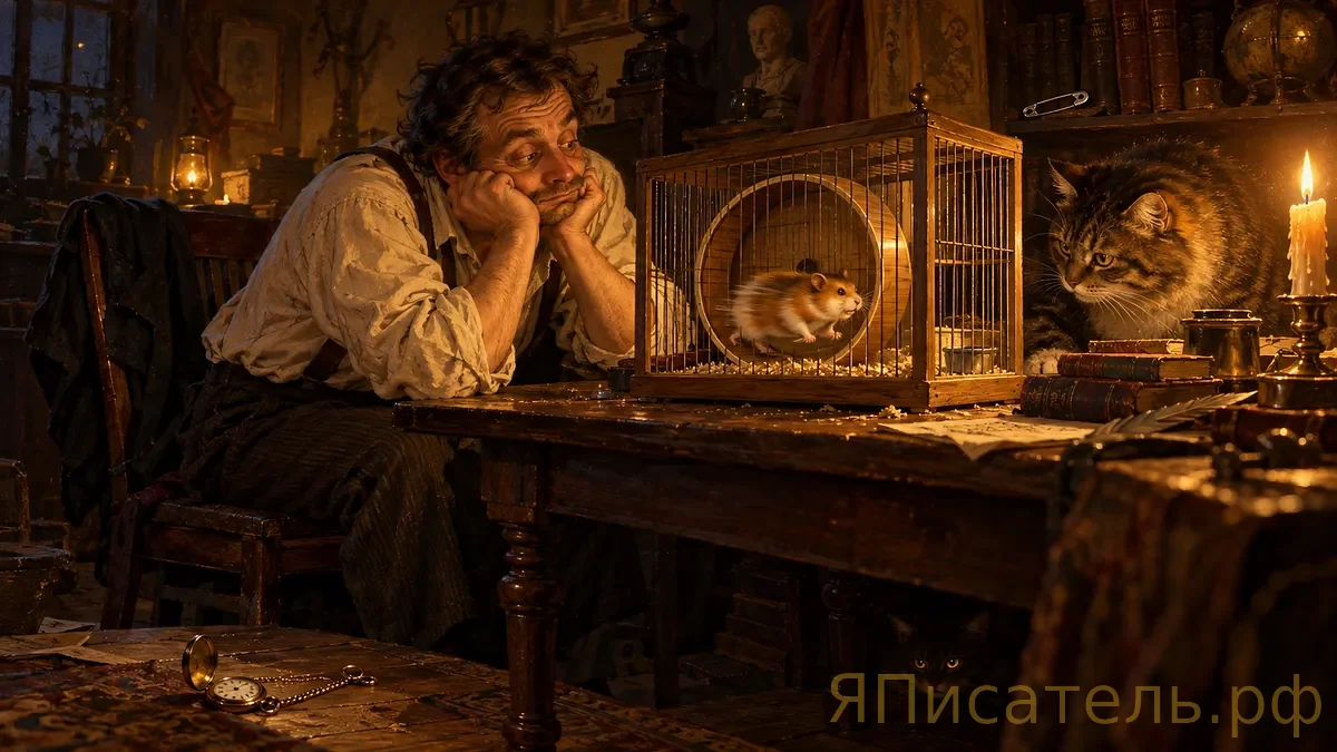 Хомяк и колесо