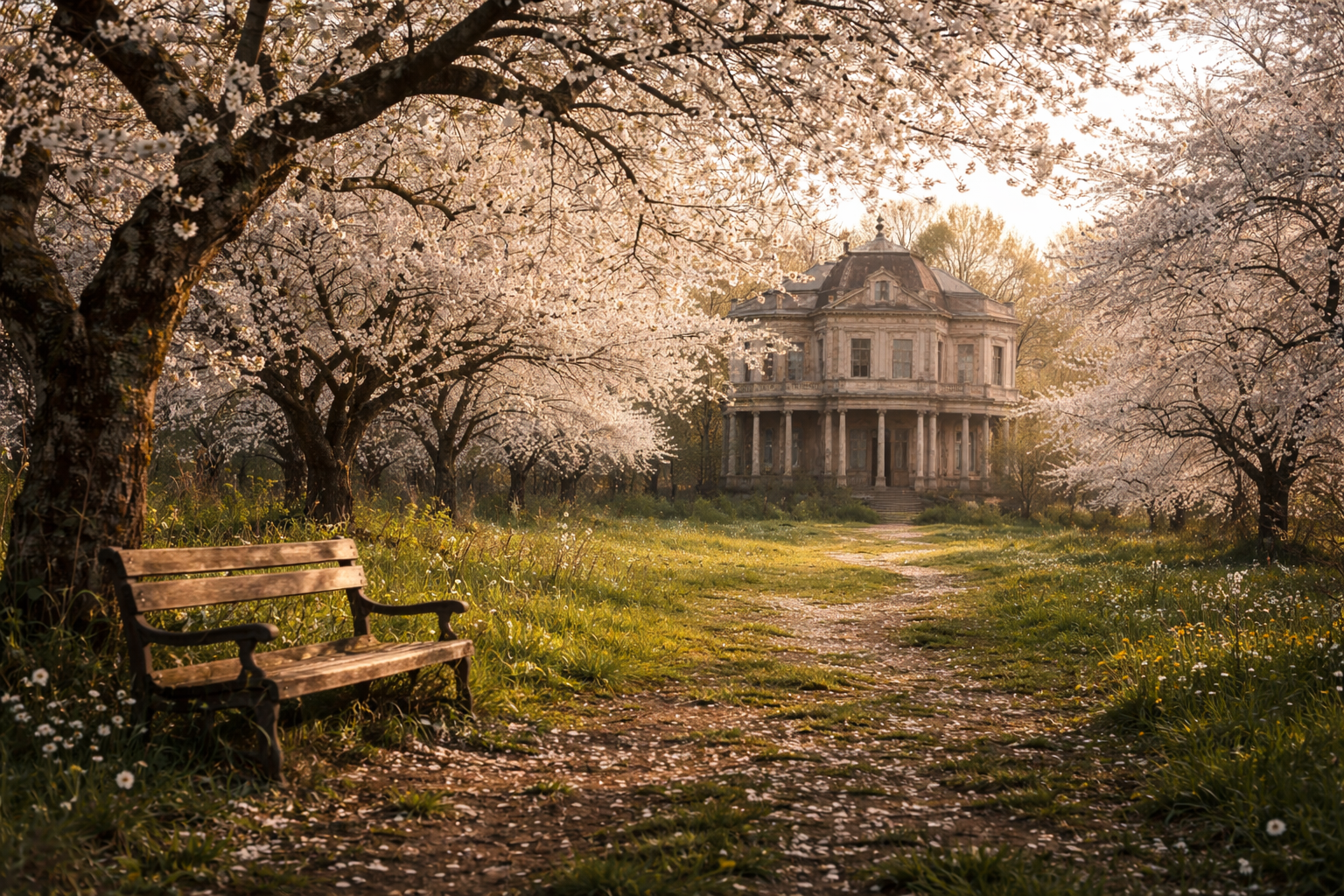 Апрель в вишнёвом саду: Двадцать лет спустя