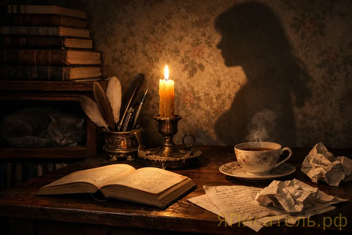 Свеча — новое стихотворение в стиле Беллы Ахмадулиной