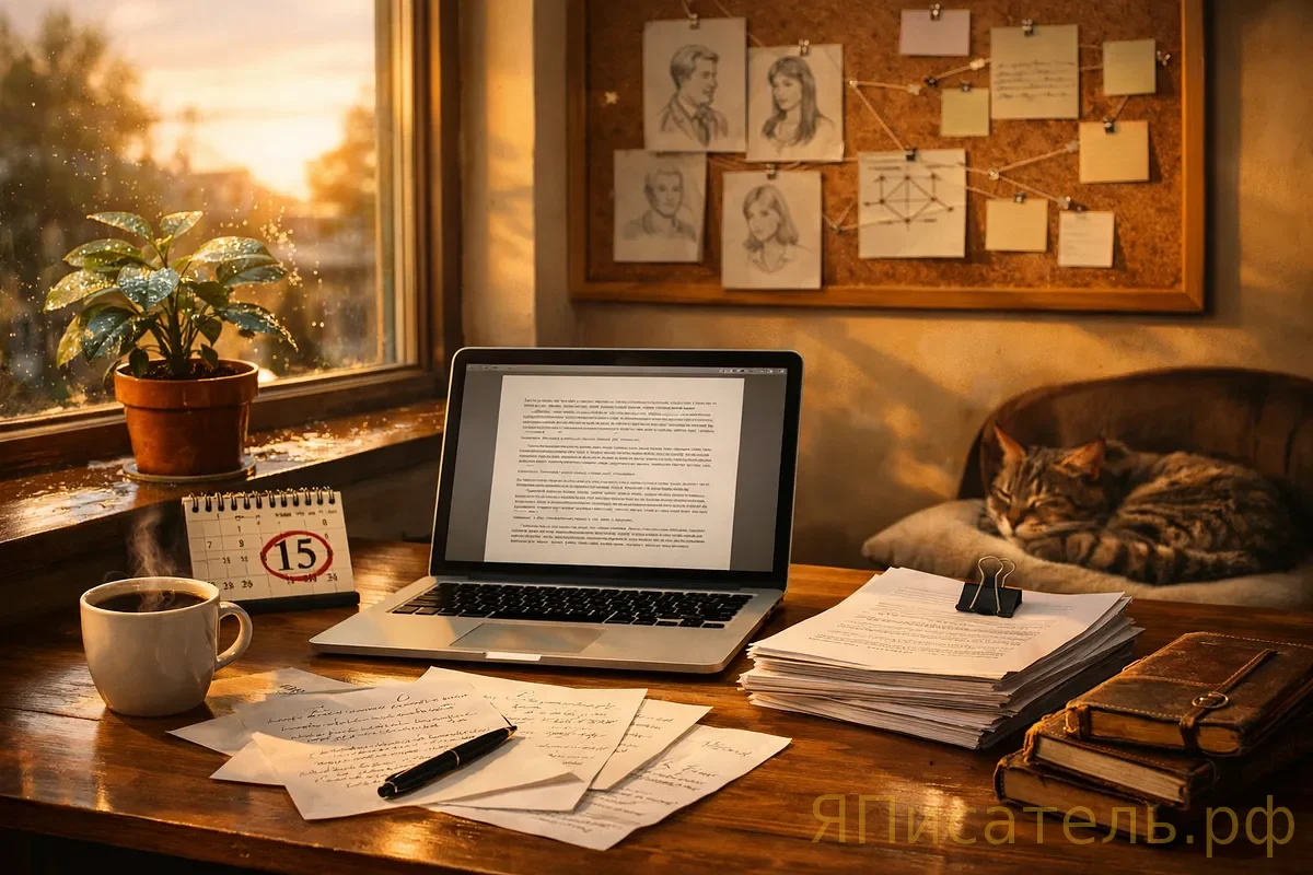 Как написать книгу за месяц: пошаговый план для тех, кто устал откладывать