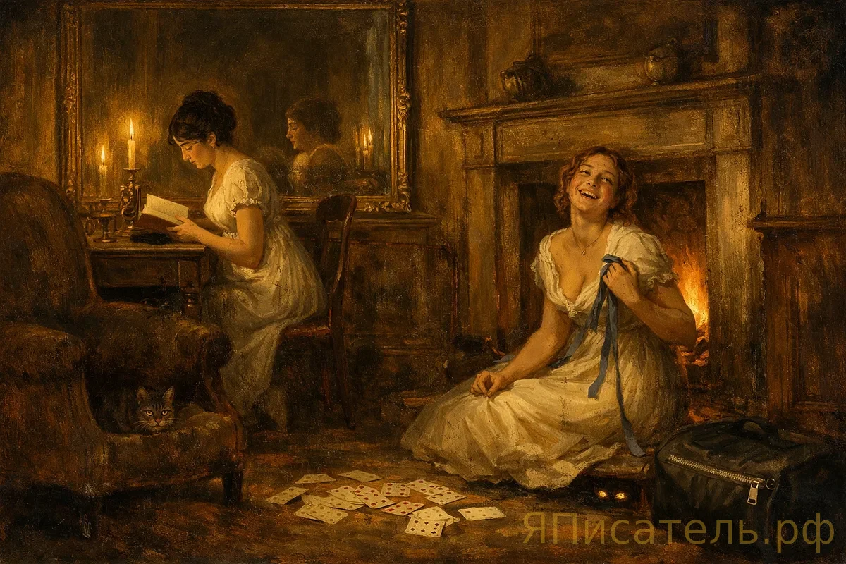 Двойник, которого никто не звал: зеркало с искажением