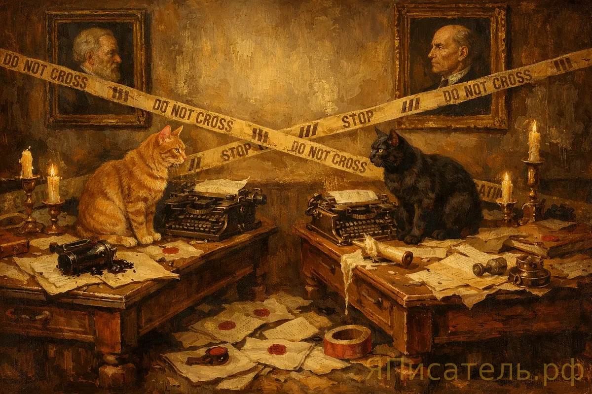 Два враждующих писателя писали вместе один роман 30 лет: публично ненавидели друг друга, тайно создавали шедевр