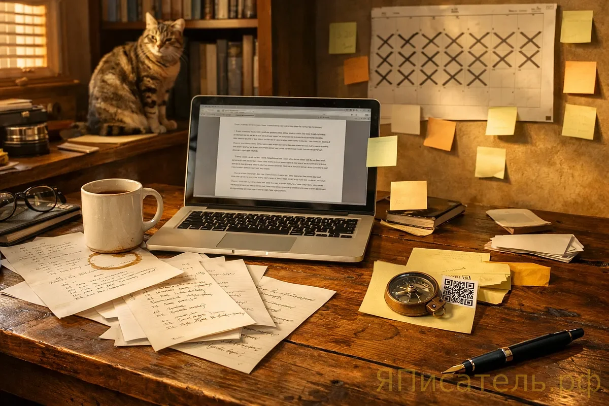 Книга за месяц: пошаговый план, который не развалится на третий день