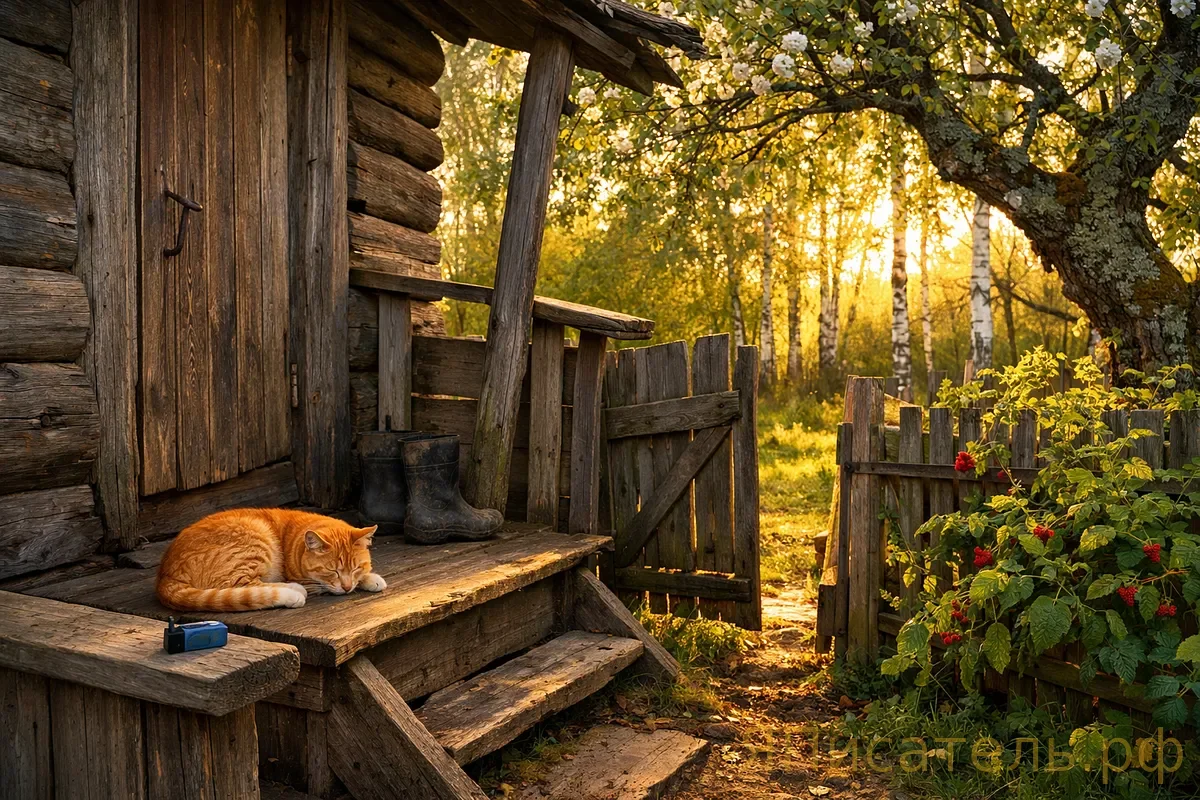 Возвращение — новое стихотворение в стиле Сергея Есенина