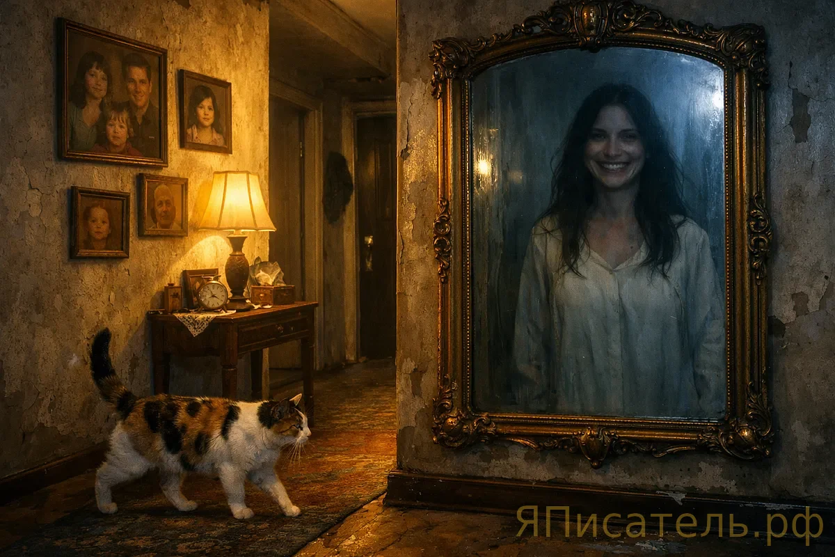 Зеркальный двойник с чужим лицом