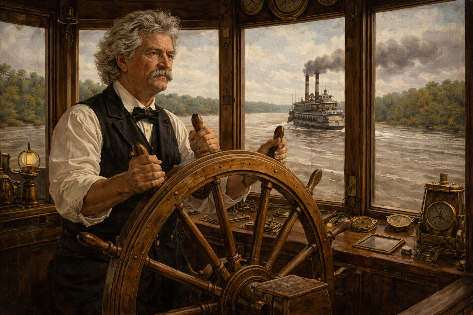 Речной лоцман и знаменитый псевдоним Марка Твена