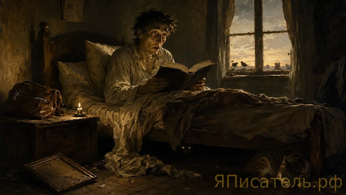 Еще одну главу — и спать