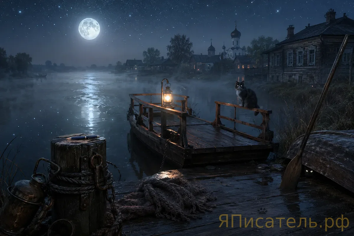 Кот с лунного берега