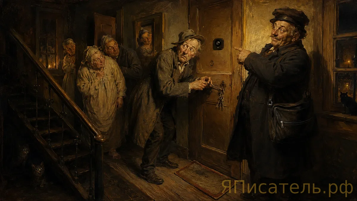 Глазок, или Как я сам себя за грабителя задержал