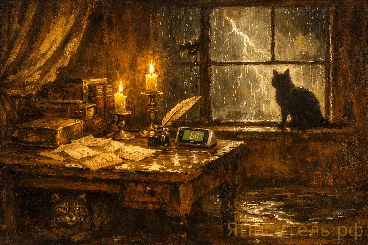 В Праге нашли роман, который писали только во время грозы — 19 лет по абзацу