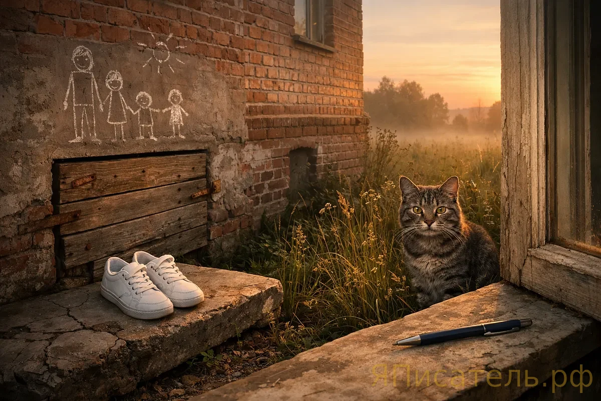 Семь человечков мелом