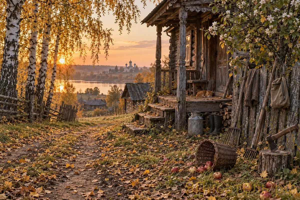 Отзвенело над полем (в стиле Есенина)