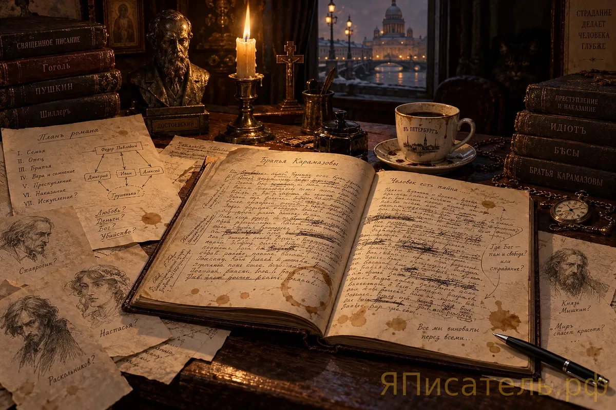 Dostoevsky's Crime and Punishment: From Notebooks to Masterpiece