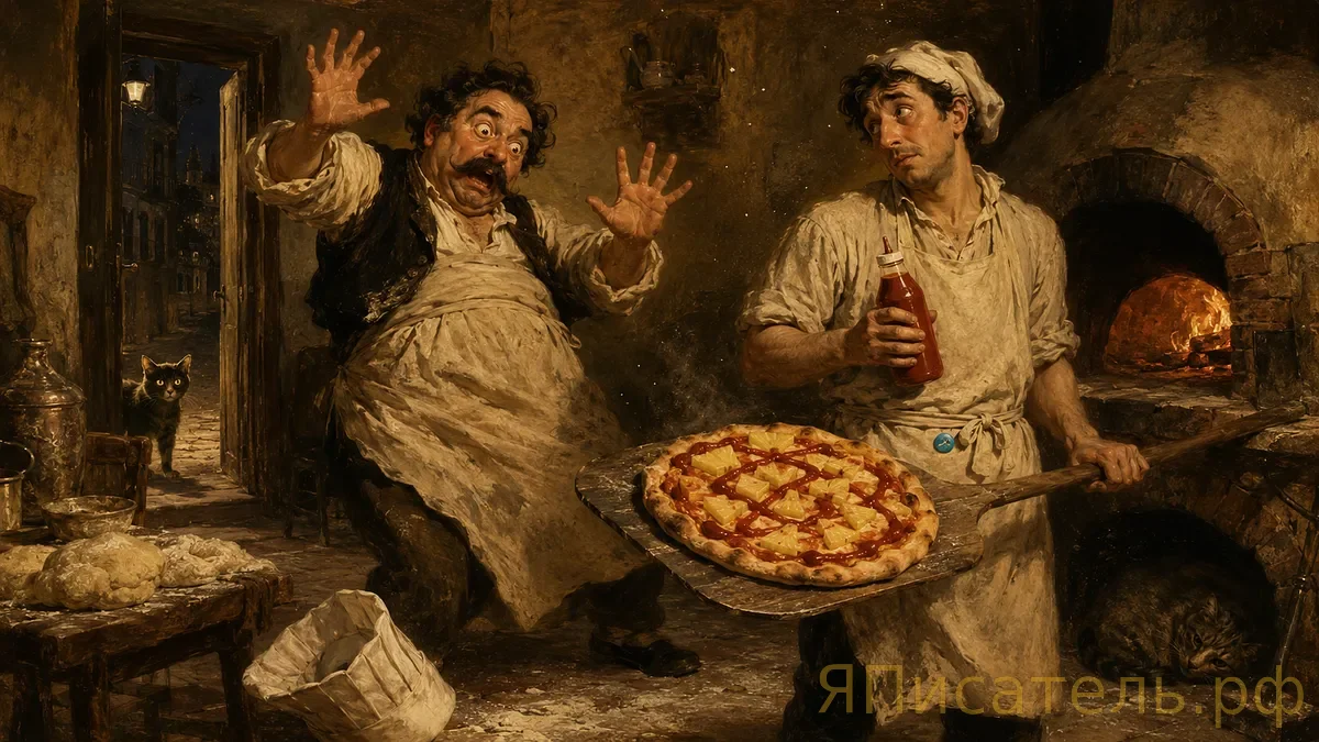 Пицца, за которую крестятся