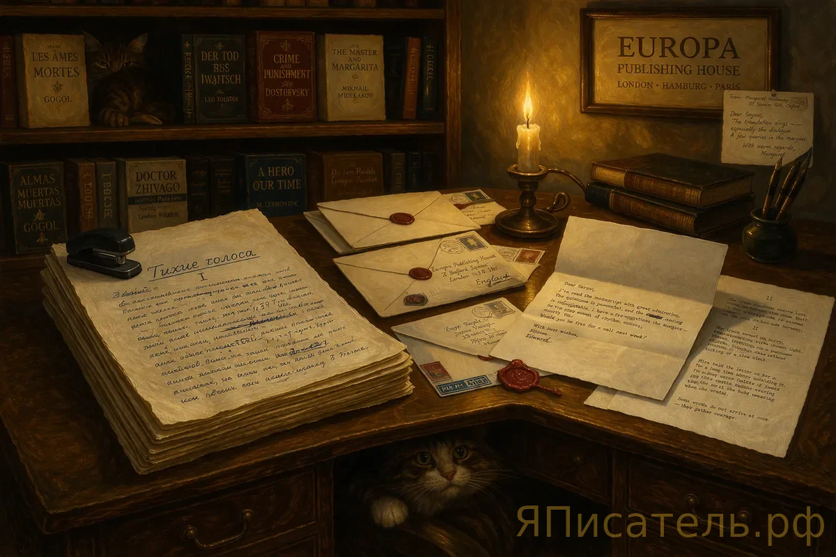 Корреспонденция Замятина с западными издателями: 'Мы' почти выпустили в Америке