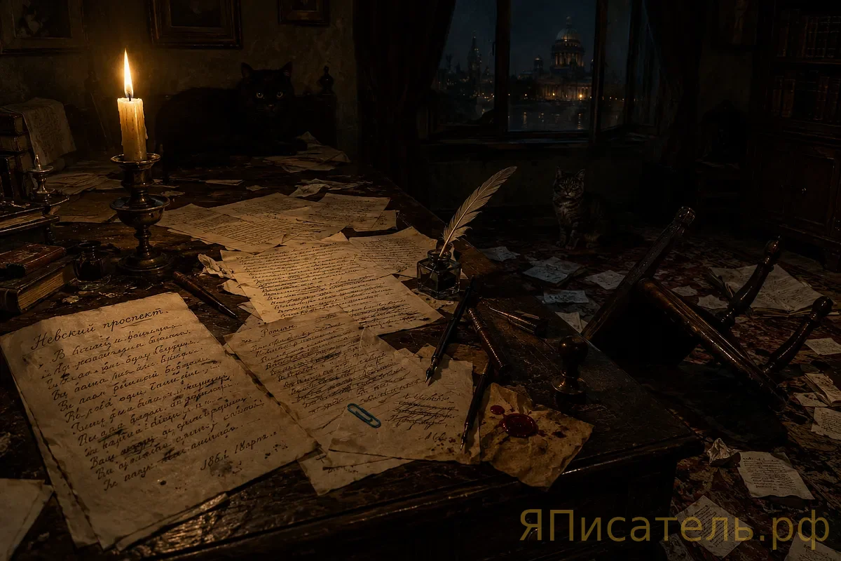 Dostoyevsky's Crime and Punishment Drafts