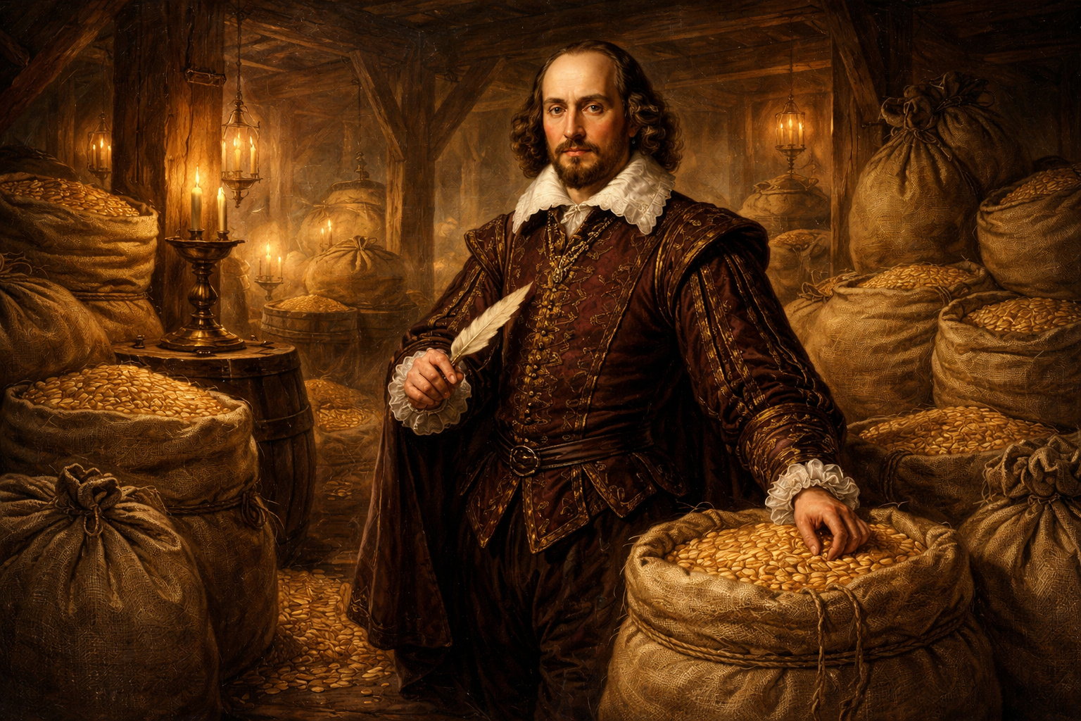 Шекспир — тайный торговец зерном