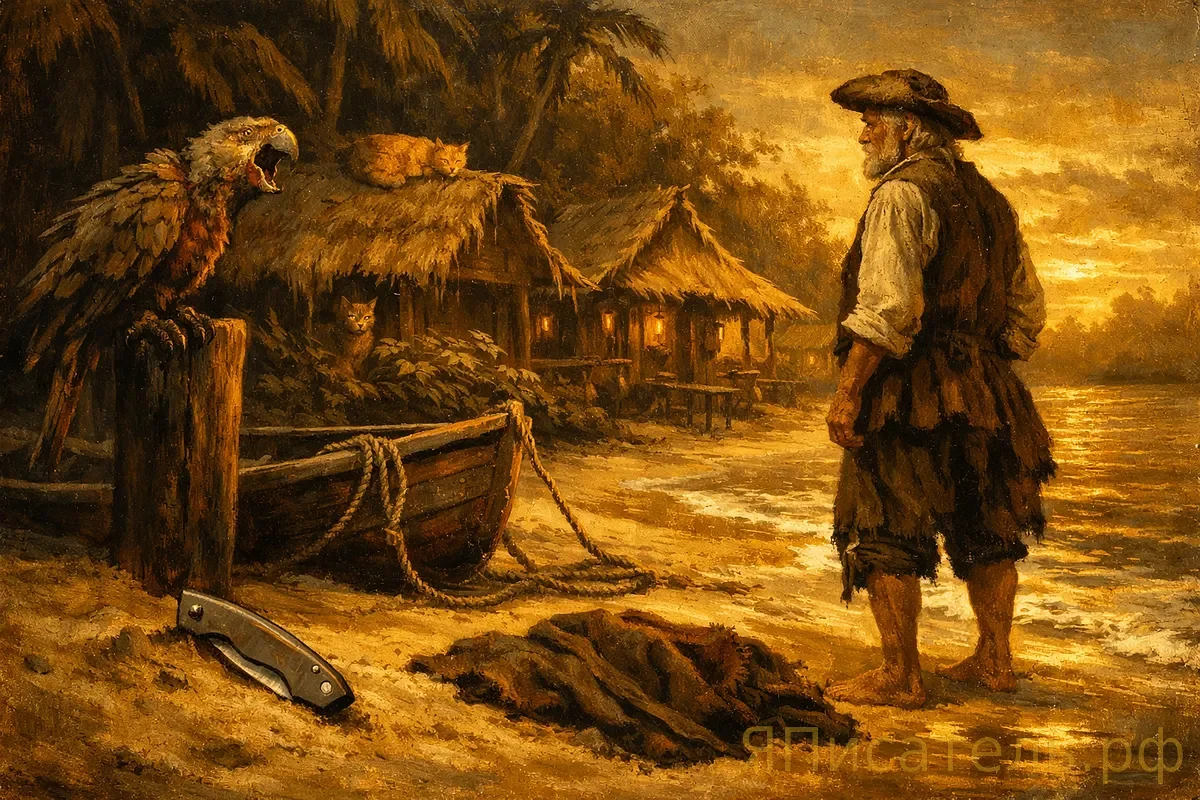 Тетрадь в козьей шкуре: возвращение Робинзона Крузо