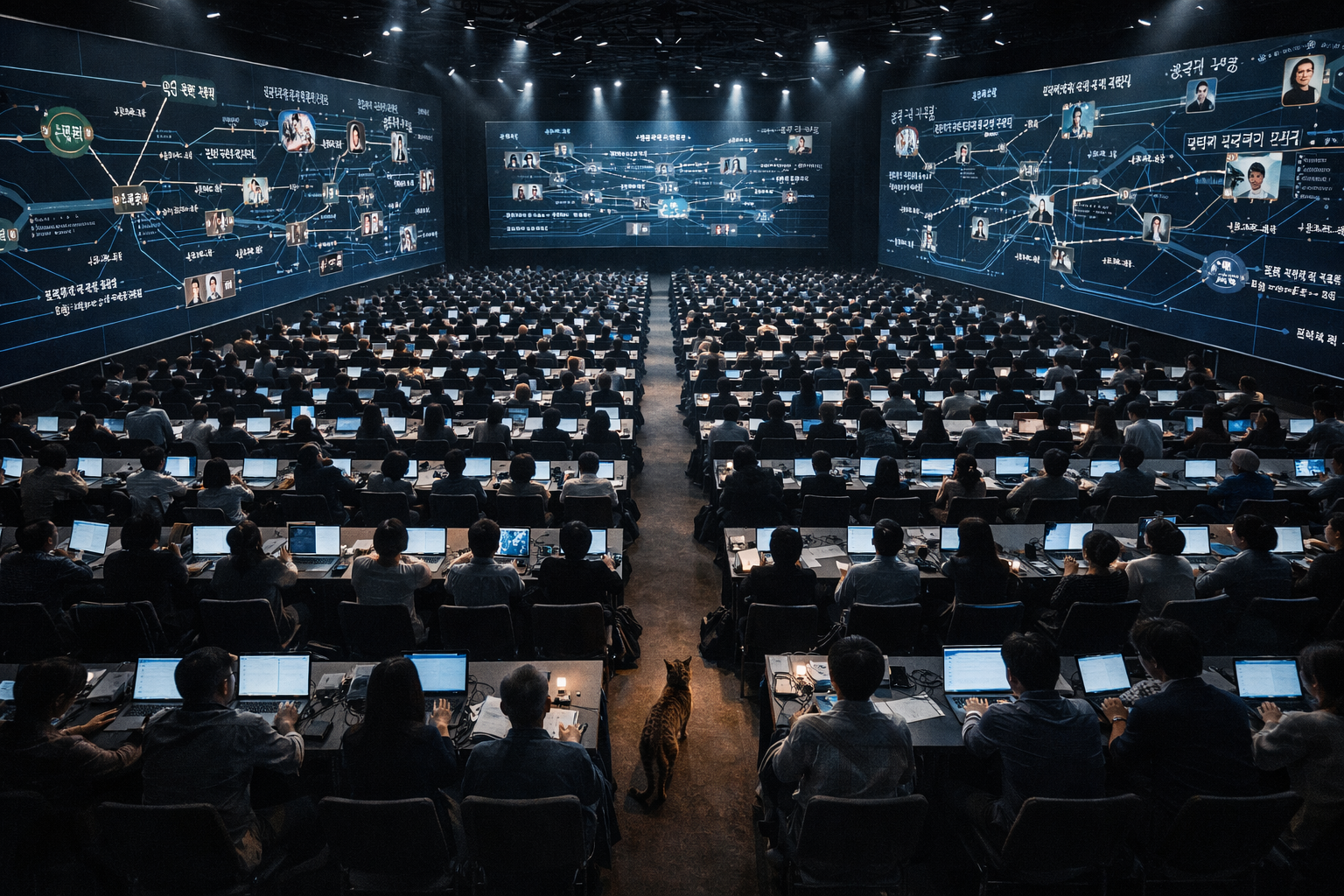 Литературный марафон в Сеуле: 1000 человек одновременно писали роман 72 часа без перерыва