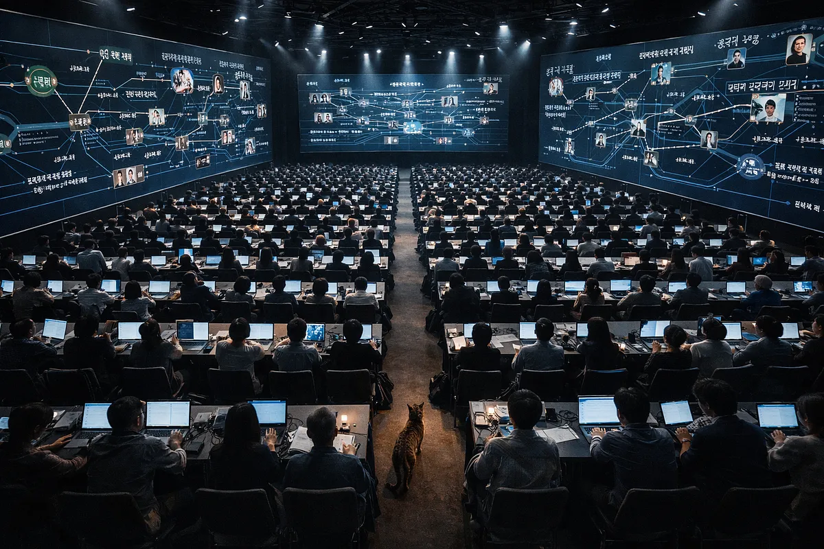 Литературный марафон в Сеуле: 1000 человек одновременно писали роман 72 часа без перерыва