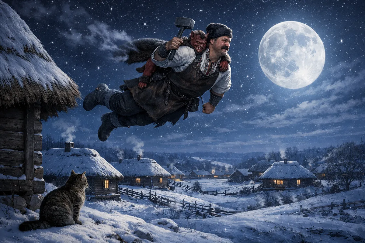 Вечера на хуторе близ Диканьки: Последняя ночь перед Рождеством (Записки Вакулы)