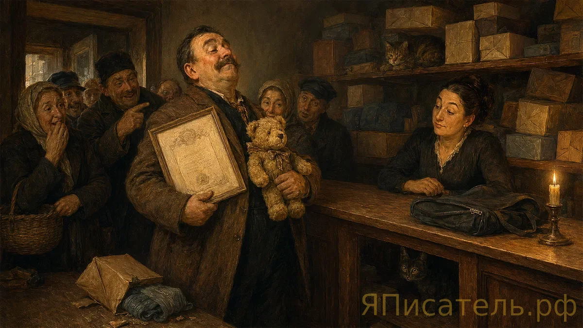 Выдача, или Как я на пункте себе биографию сочинил