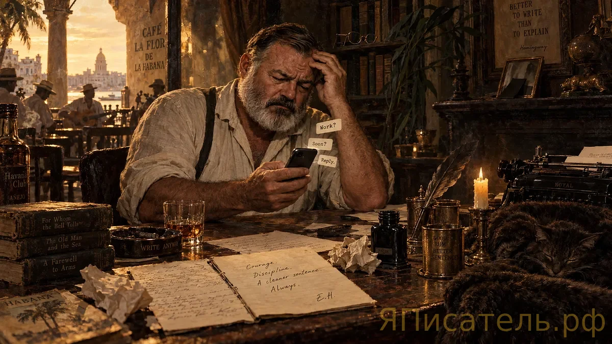 Ernest Hemingway's Text Messages