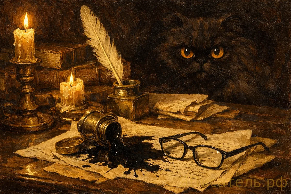 Почему все писатели любят кошек (а не собак)? Тайный заговор усатых муз