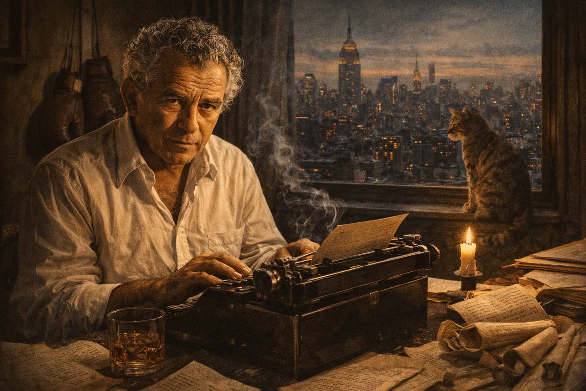 Норман Мейлер: 103 года человеку, который бил жён, ножом ранил одну из них и при этом получил две Пулитцеровские премии